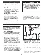 Preview for 5 page of Danby Premiere DVAC8071EE Use And Care Manual