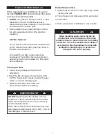 Preview for 8 page of Danby Premiere DVAC8071EE Use And Care Manual