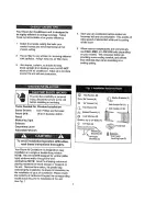 Preview for 5 page of Danby Silhouette DAC7024DE Use And Care Manual