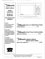 Предварительный просмотр 1 страницы Danby Silhouette DMW946SS Owner'S Manual