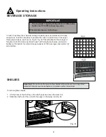 Предварительный просмотр 10 страницы Danby Silhouette Professional DBC056D4BSSPR Owner'S Use And Care Manual