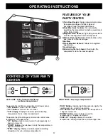 Preview for 5 page of Danby Silhouette Select DPC6012BLS Owner'S Use And Care Manual