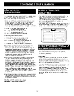 Preview for 15 page of Danby Silhouette Select DPC6012BLS Owner'S Use And Care Manual