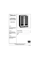 Danby Silhovette DWC2121BLS Owner'S Manual preview