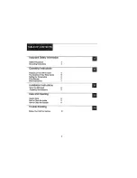 Preview for 2 page of Danby Silhovette DWC2121BLS Owner'S Manual