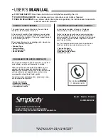 Preview for 21 page of Danby Simplicity DCFM090A1WSP User Manual