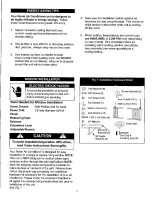 Preview for 6 page of Danby Simplicity SAC10504D Use And Care Manual