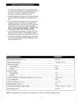 Preview for 6 page of Danby Simplicity SDR506RH Owner'S Manual