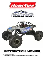 DANCHEE Ridgerock CRAWLER Instruction Manual preview