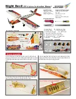 Dancing Wings Hobby Night Devil Instruction Manual предпросмотр