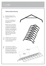 Предварительный просмотр 4 страницы Dancover 3m storage pro Assembly Instruction Manual