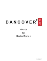 Dancover Borneo HE94010 User Manual preview