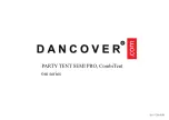 Dancover CombiTent SEMI PRO 6m Series Manual preview