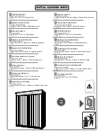 Preview for 2 page of Dancover Garden Locker Shed Manual