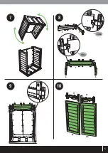 Предварительный просмотр 6 страницы Dancover Garden Storage Box Regular A Manual