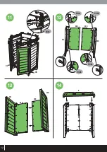 Предварительный просмотр 13 страницы Dancover Garden Storage Box Regular A Manual