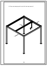 Предварительный просмотр 17 страницы Dancover Gazebo San Pablo 3x3m Manual