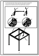 Предварительный просмотр 18 страницы Dancover Gazebo San Pablo 3x3m Manual