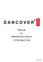 Preview for 1 page of Dancover GH152100 Manual