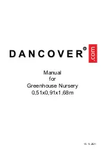 Dancover GH152200 Manual preview