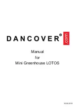 Dancover LOTOS Manual preview