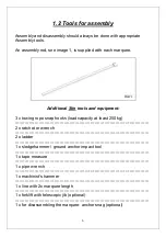 Preview for 5 page of Dancover Marquee 10x15 m PRO+ EventZone Manual