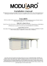 Dancover Modularo WC192080 Installation Manual preview