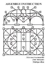 Preview for 2 page of Dancover Multipavillon 6x9m Manual