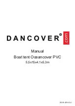 Предварительный просмотр 1 страницы Dancover Oceancover PVC Manual