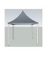 Preview for 16 page of Dancover Pagoda Marquee UNICO 6x6m Manual