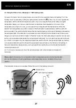 Предварительный просмотр 27 страницы Dancover PALMA TWIN Manual