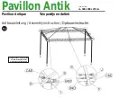 Preview for 12 page of Dancover Pavillon Antik Manual