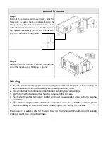 Preview for 5 page of Dancover PE Series Manual