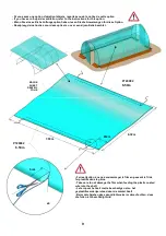 Предварительный просмотр 11 страницы Dancover Polytunnel Greenhouse 3x6m Manual