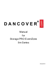 Dancover PRO EventZone 9m Series Manual preview