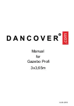 Preview for 1 page of Dancover Profi PA22310 Manual