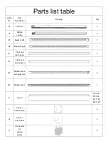 Preview for 3 page of Dancover San Pablo PA153020 Manual