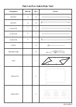 Preview for 3 page of Dancover Semi PRO 4x8m Manual