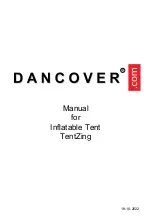 Dancover TentZing CT168300 Manual preview