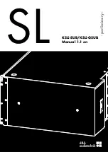 d&b audiotechnik KSLi-SUB Manual preview