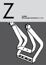 Preview for 1 page of d&b audiotechnik Z5399 Mounting Instructions