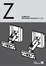 d&b audiotechnik Z54003 Mounting Instructions preview