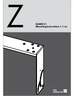 Preview for 1 page of d&b audiotechnik Z5409 Mounting Instructions