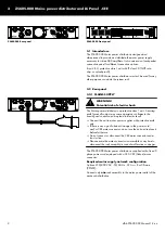 Предварительный просмотр 8 страницы d&b audiotechnik Z5600.002 D40 Manual