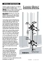 D&D Technologies Lokk-Bolt Fitting Instructions preview