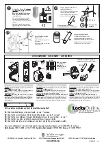 Предварительный просмотр 2 страницы D&D Technologies LokkLatch Deluxe Installation Instructions