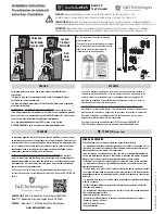 Preview for 2 page of D&D Technologies MagnaLatch 3 Series Installation Instructions