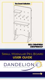 DANDELION Dowel Collection DBMPBSM User Manual preview