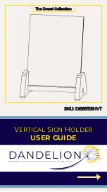 Предварительный просмотр 1 страницы DANDELION Dowel DB8511SHVT User Manual