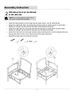 Предварительный просмотр 6 страницы D&F DESIGN Adreanne Assembly Instructions Manual